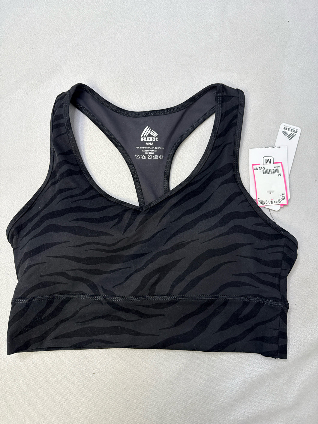 ladies Size M RBX Bra NWT