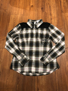 Size L Harley Davidson plaid Shirt