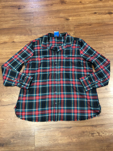 Women's Size XL Eddie Bauer Button Up Shirt