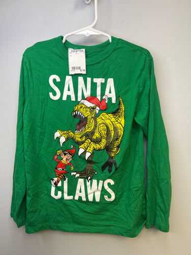 5/6 dino christmas shirt