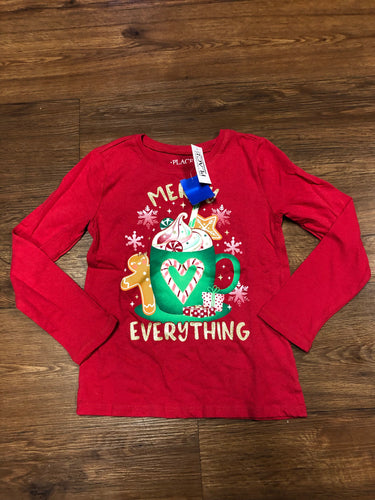 5/6 TCP girls bnwt christmas Shirt