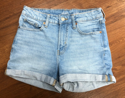 Size 2 old navy OG striaght high rise shorts