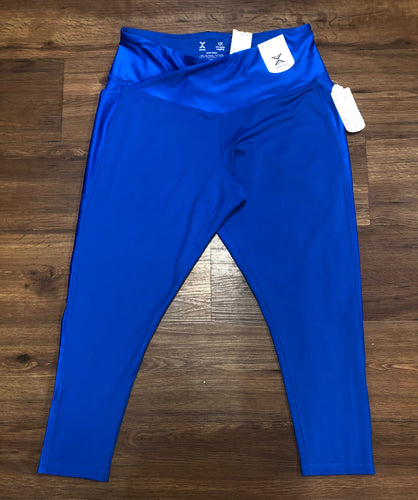 Size 1X Xersion 7/8 ankle leggings new with tags anti odor