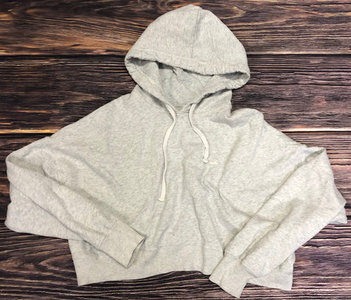 Size S Hollister hooded crop Sweatshirt