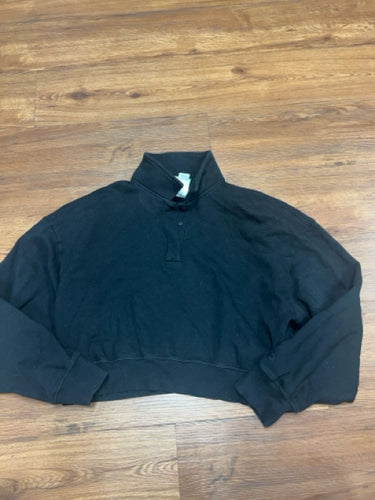 Size L pink crop sweatshirt