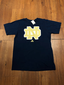 Men's Notre Dame Adidas Size M shirt