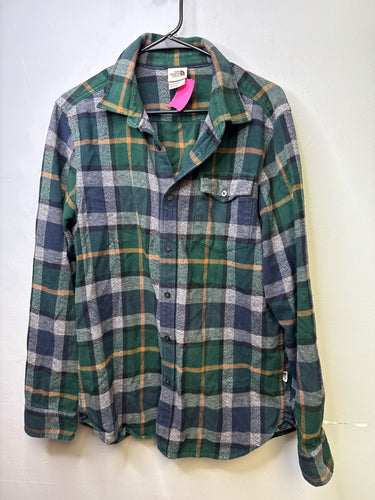 Mens Size M North Face Button Up shirt
