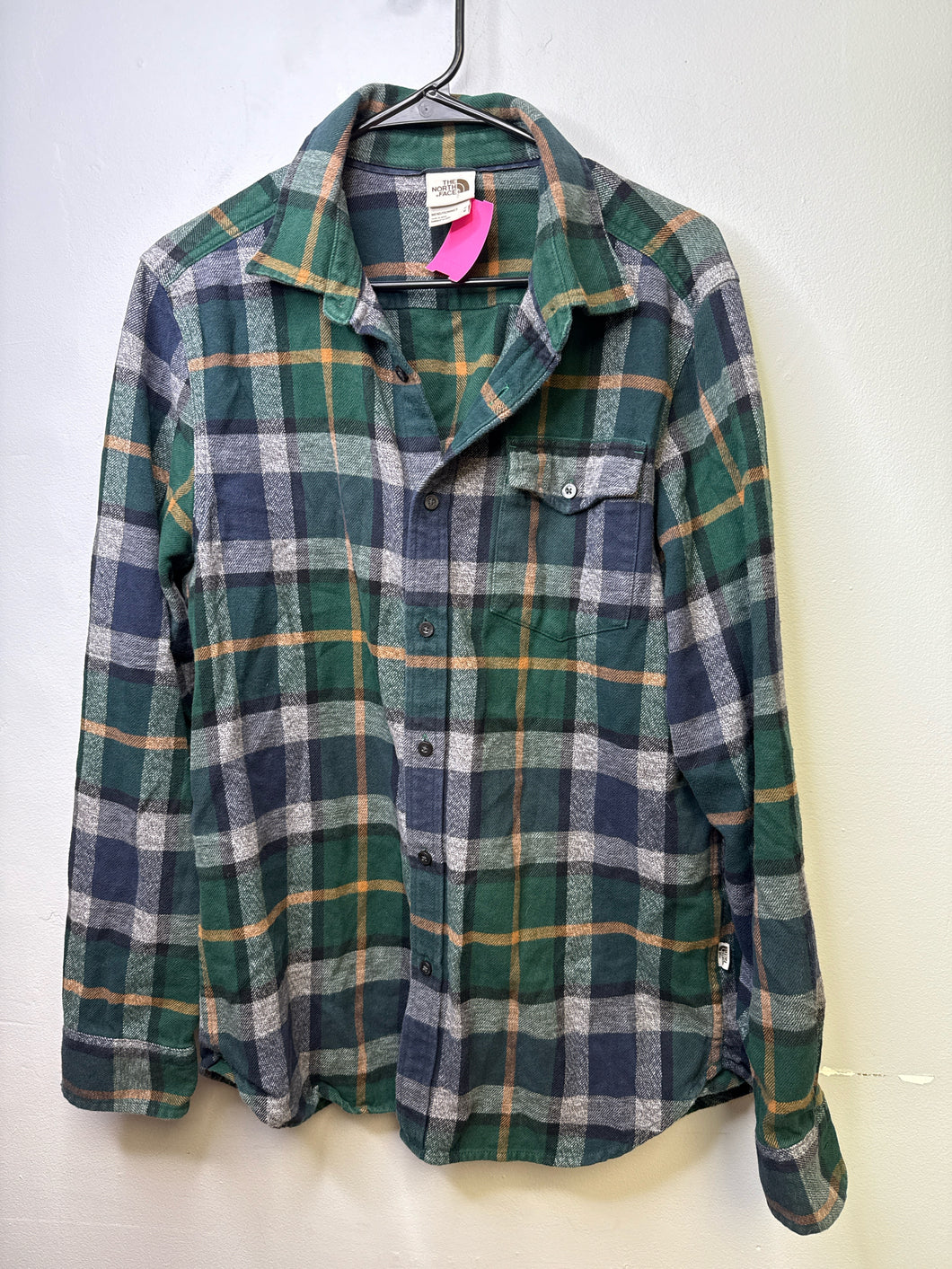 Mens Size M North Face Button Up shirt