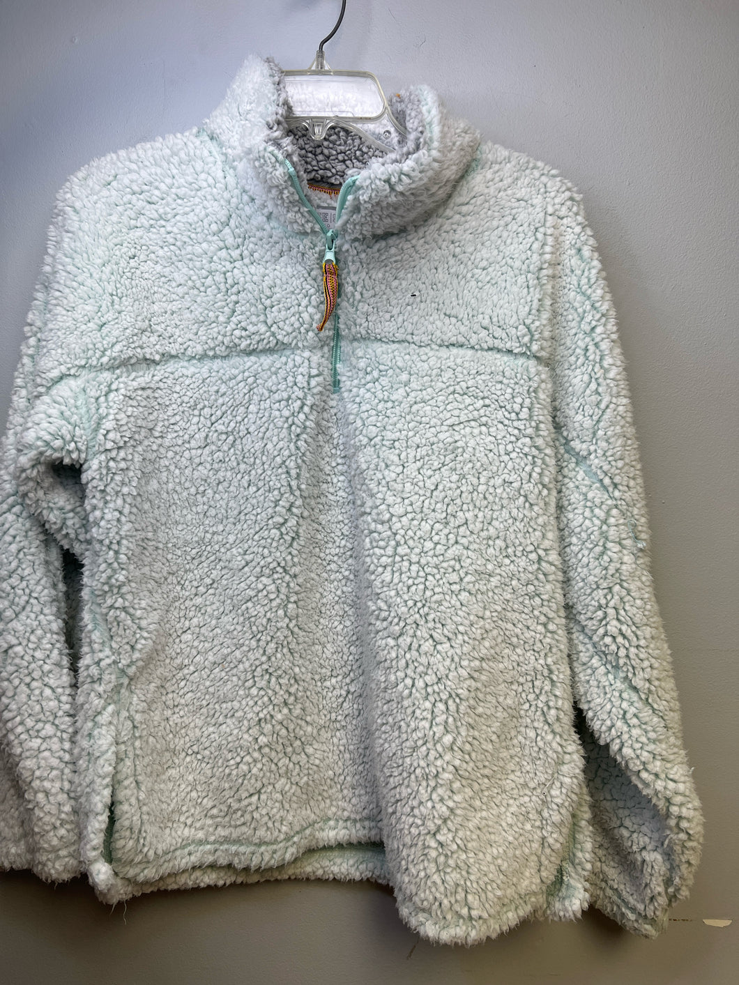 womens large sherpa pullover