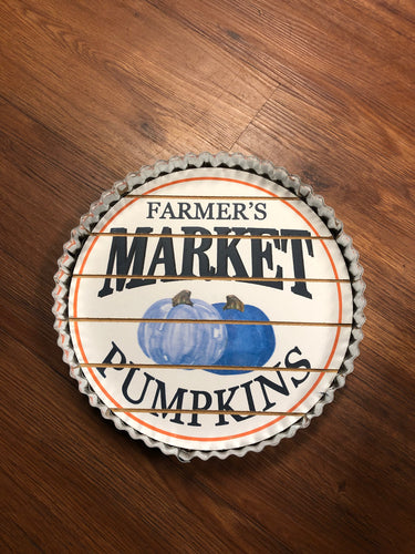 farmers market sign-- home decor