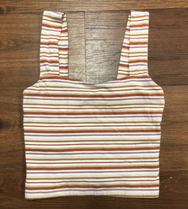 Size S Aeropostale crop wide strap tank