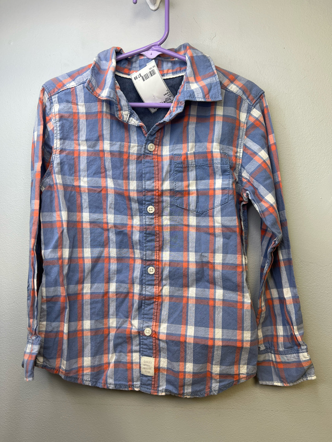 Boys5t Carters flannel  Shirt