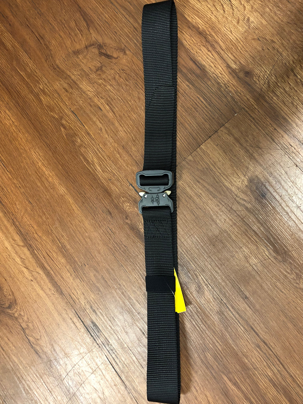 Q&Q ESSENTIALS Men's Tactical Belt, 1.5 Inch Black Nylon, Quick Release belt