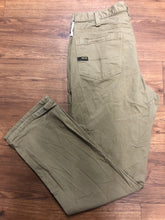 Load image into Gallery viewer, Size 38x34 Ariat Rebar Relaxed Straight, khaki color