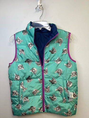 girls 12 Spotted Zebra Vest