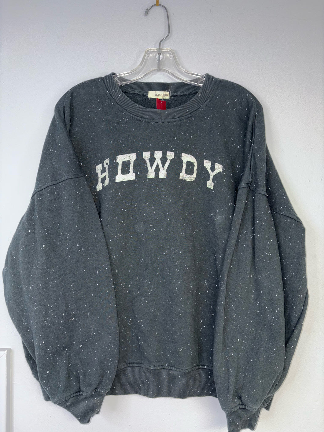 Size Large womens western graphic crewneck