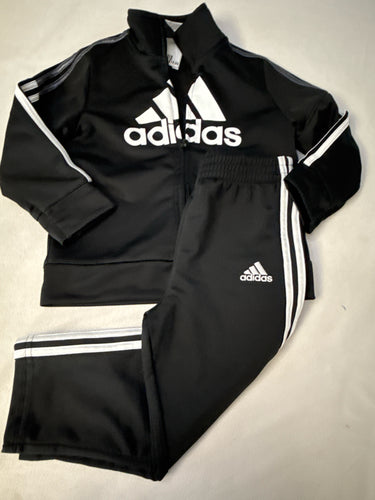 24 Months Adidas zip up jacket and jogger pants