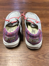 Load image into Gallery viewer, Girl&#39;s Size 12 Hey Dude Wendy Youth Funk Grey Shoes