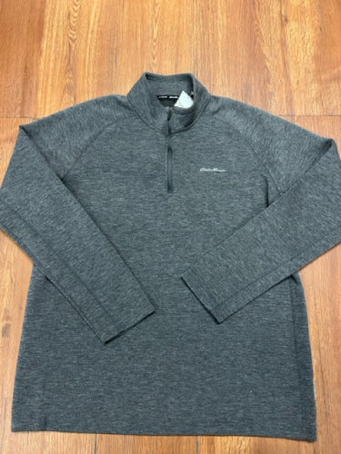 Men's Eddie Bauer Motion 1/4 Zip Size M Sweatshirt