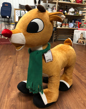 Load image into Gallery viewer, Holiday - large rudolph plush