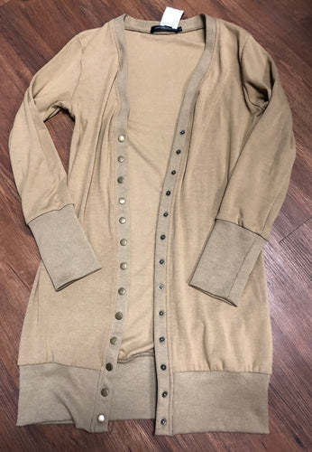 Size S Merokeety longer length button up cardigan