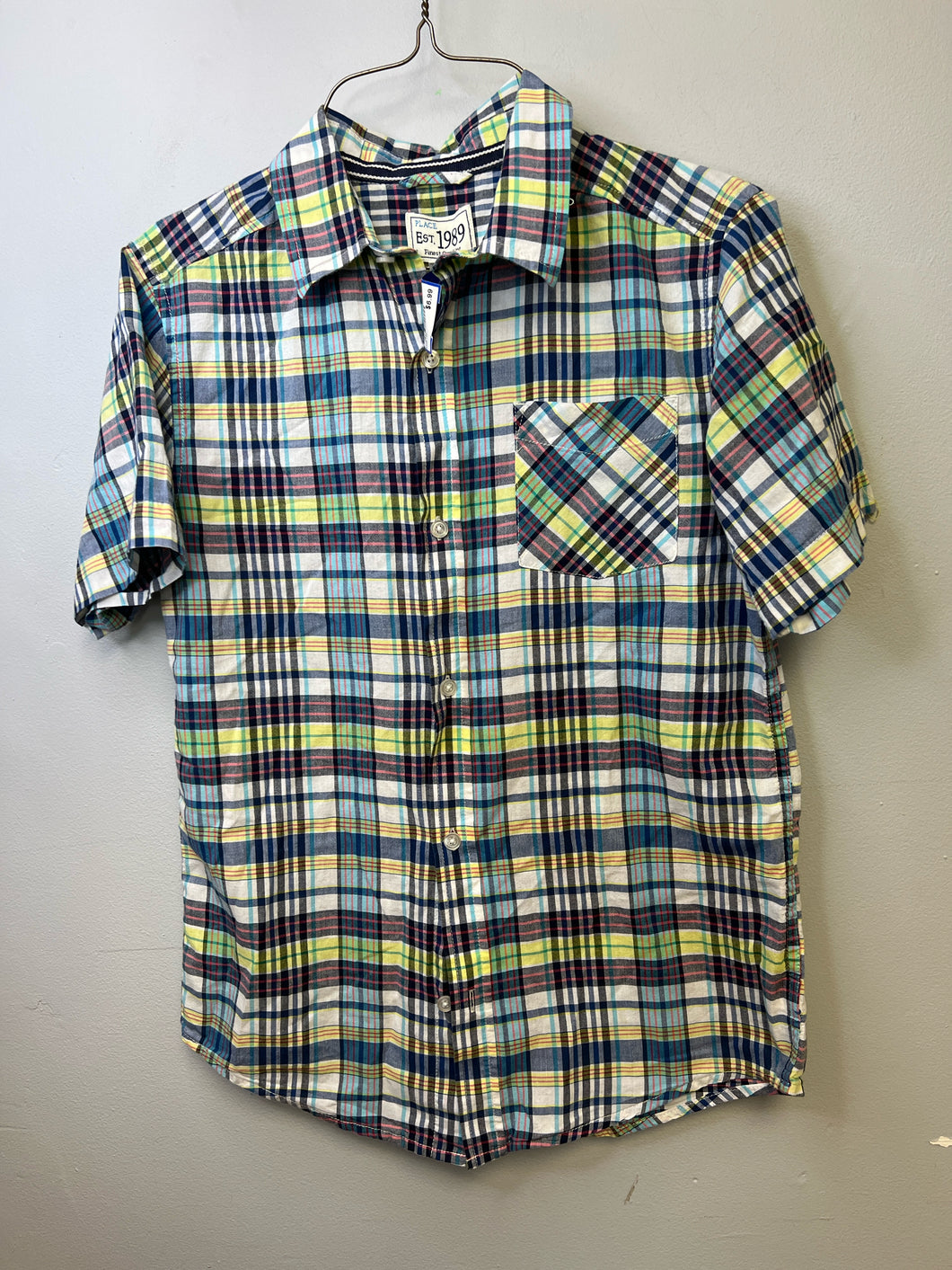 Boys 14 TCP button shirt