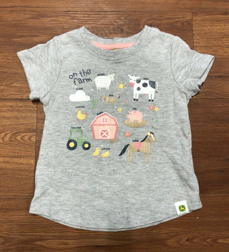 girls 3T John Deere Shirt