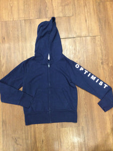 Girl's Size 7/8 Thereabouts "Optimist" Hoodie