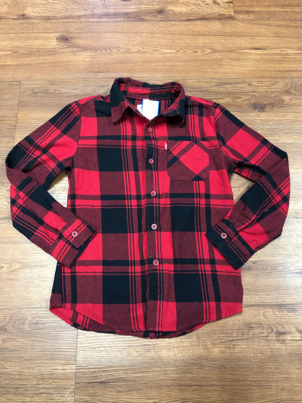 Boy's Size 8 Levis Flannel