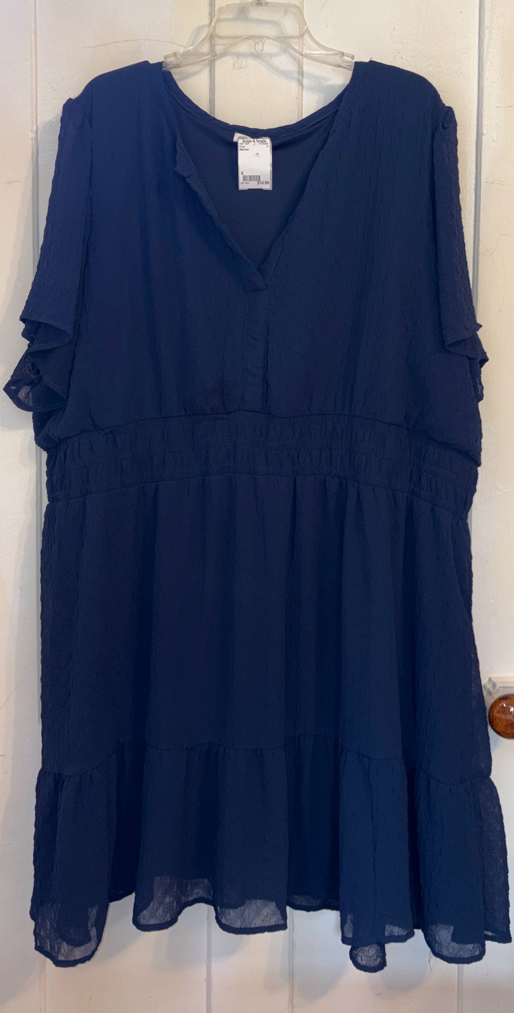 maurices blue dress Ladies Size 4 – snipsonline Blue Prom Pretty Modest 1st Birthday Dress Dress Shirt Size:16.5/35-36