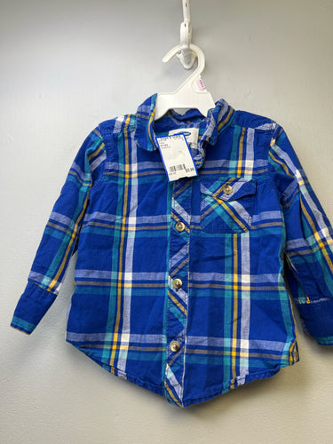 boys 18-24 mos old navy flannel