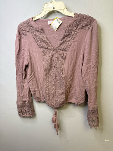 ladies Size S pink lily Shirt