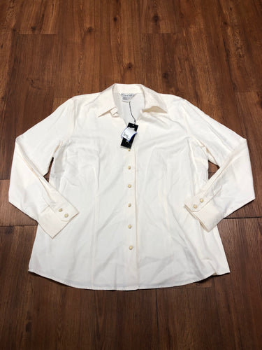 BNWT Women's Size XL WinterSilks Button Down Shirt