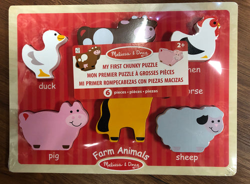 Melissa & Doug Puzzle NEW