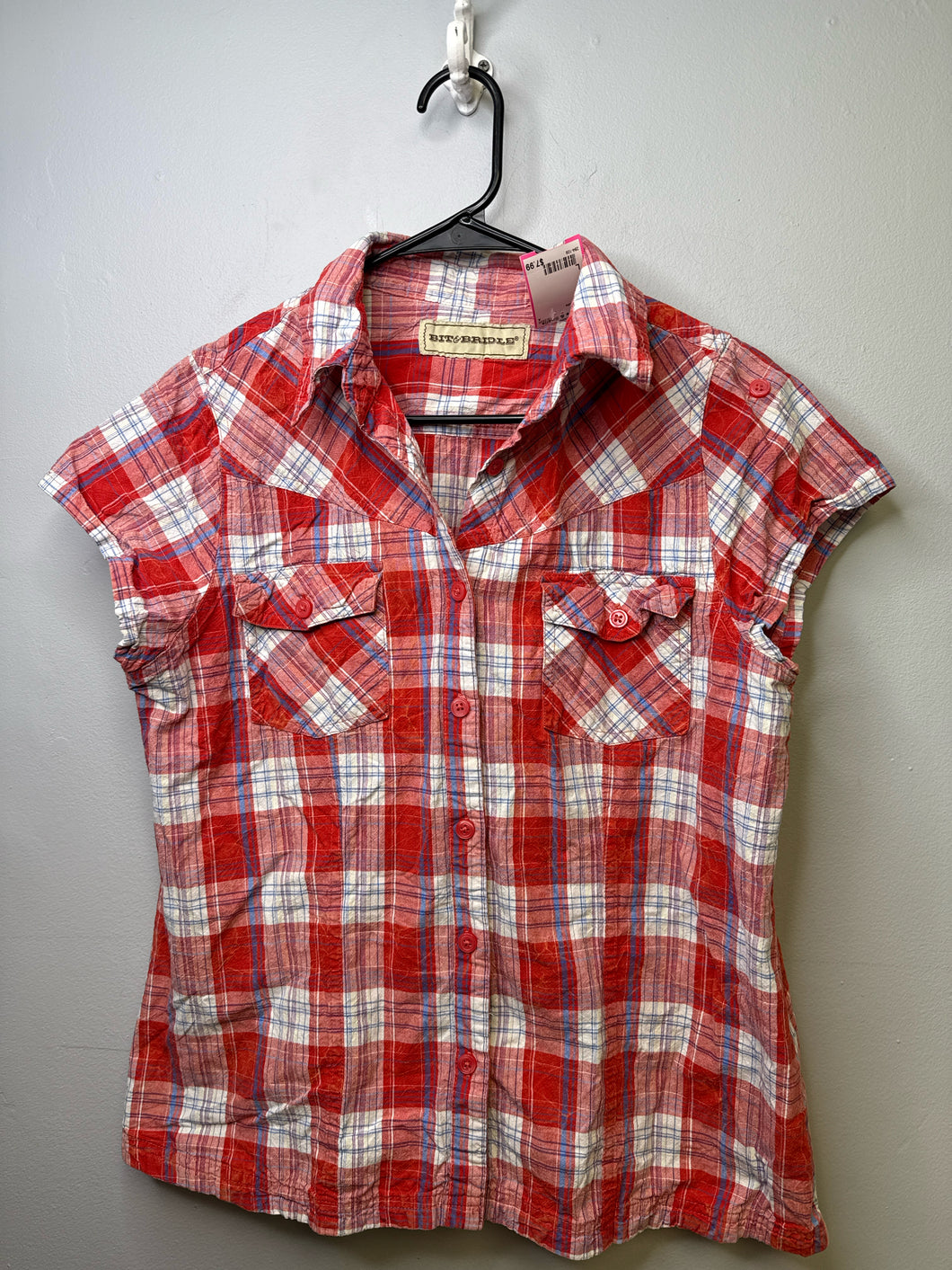 Womens Size L Bit & Bridle Shirt
