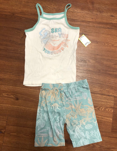girls 7 Carters 2 pc Pajamas