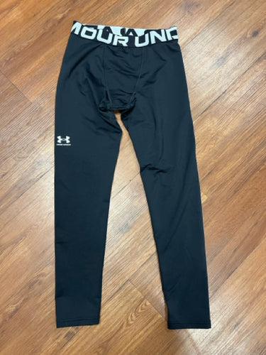 youth large fitted cold gear  under armour Pants