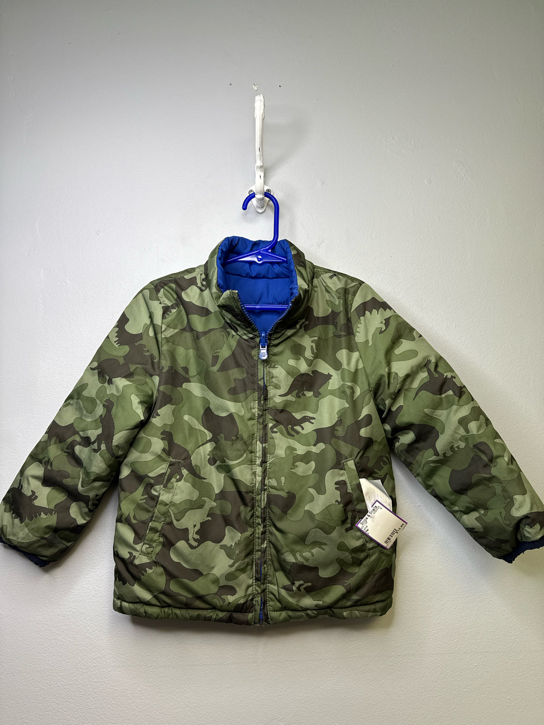4 Gap reversable dino spring Jacket