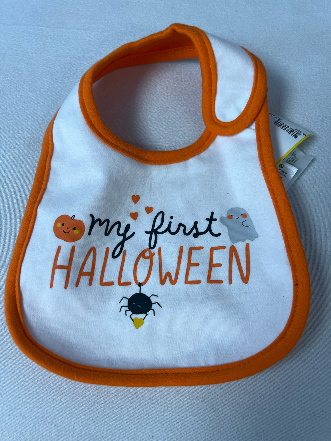 my first Halloween bib