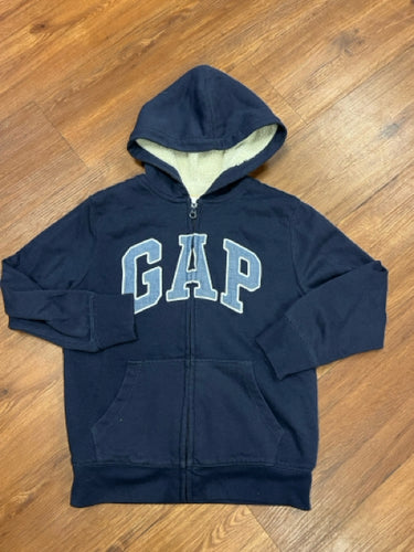 M Gap zip up thick hoodie jacket