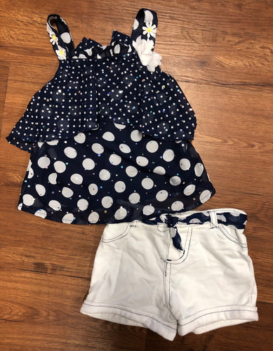 3T 2 PC Ensembles - shorts and tank