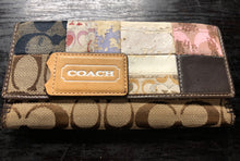 Load image into Gallery viewer, Coach Purse - tri fold long wallet