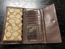 Load image into Gallery viewer, Coach Purse - tri fold long wallet