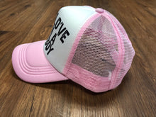 Load image into Gallery viewer, hat- NEW custom made trucker hat should've been a cowboy