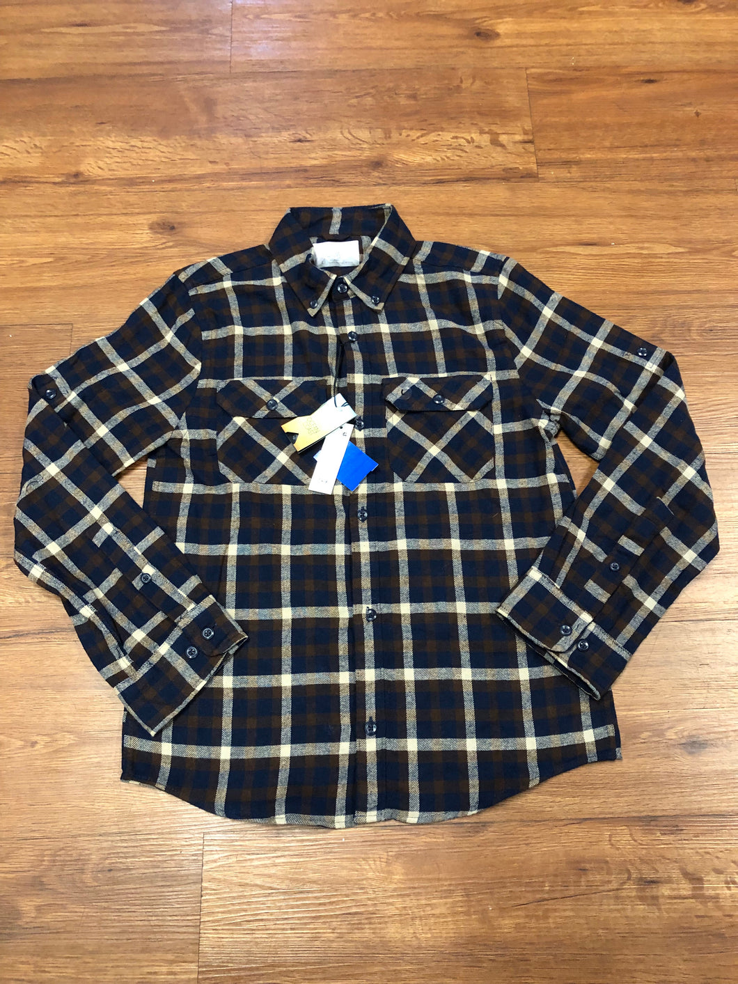 BNWT Boy's Size L Ocean + Coast Flannel