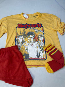 Womens Size M Harry Potter 3 pc Sleepwear Set