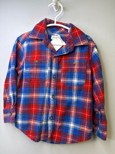 2T Carters boys flannel Shirt