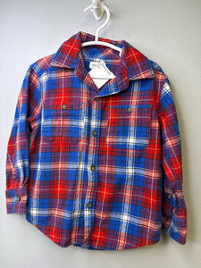 2T Carters boys flannel Shirt