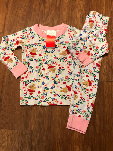 Girl's Size 3 Hanna Andersson Pajamas