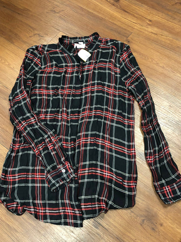 Size L Loft Shirt, The softened shirt button up
